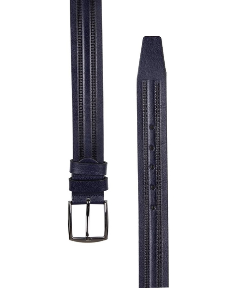 Luxury Double Ways Pattern Leather Belt B 05