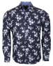 Luxury Floral Printed Long Sleeved Mens Shirt SL 6236 - Thumbnail