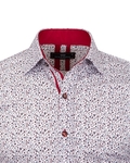 Luxury Floral Printed Long Sleeved Mens Shirt SL 6811 - Thumbnail