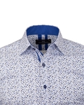 Luxury Floral Printed Long Sleeved Mens Shirt SL 6811 - Thumbnail