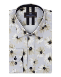 Luxury Floral Printed Long Sleeved Mens Shirt SL 7090 - Thumbnail