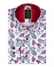 Luxury Leafs Printed Long Sleeved Mens Shirt SL 6693 - Thumbnail