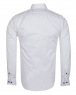 Luxury Long Sleeved Mens Shirt With Collar Contrast SL 6556 - Thumbnail