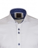 Luxury Long Sleeved Mens Shirt With Collar Contrast SL 6556 - Thumbnail