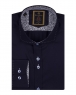 Luxury Long Sleeved Mens Shirt With Collar Contrast SL 6556 - Thumbnail