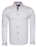 Luxury Long Sleeved Mens Shirt With Striped Details SL 6621 - Thumbnail