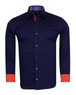 Luxury Long Sleeved Mens Shirt With Striped Details SL 6621 - Thumbnail