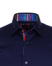 Luxury Long Sleeved Mens Shirt With Striped Details SL 6621 - Thumbnail