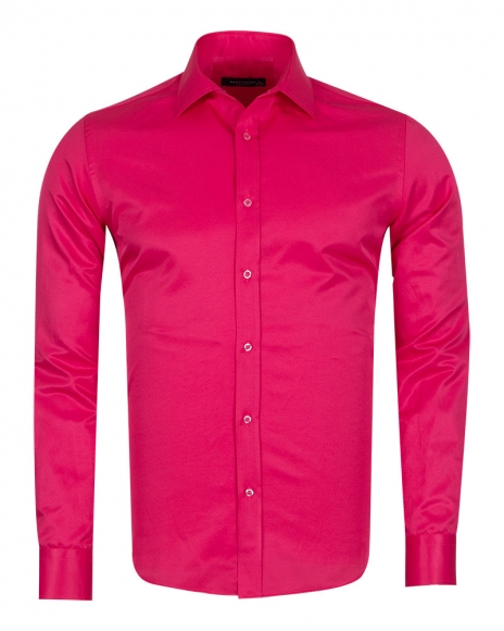 Luxury Long Sleeved Plain Classic Mens Shirt SL 1050-A