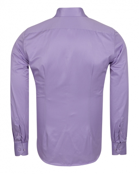 Luxury Long Sleeved Plain Classic Mens Shirt SL 1050-A