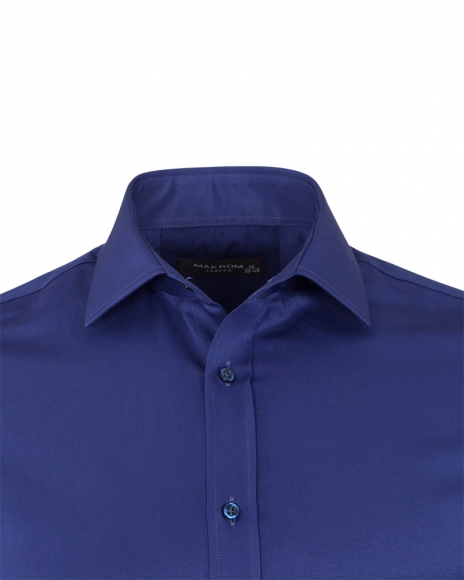 Luxury Long Sleeved Plain Classic Mens Shirt SL 1050-A