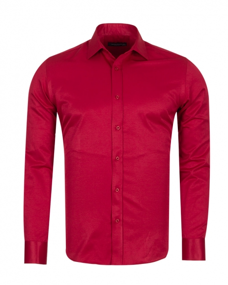 Luxury Long Sleeved Plain Classic Mens Shirt SL 1050-B