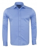 Luxury Long Sleeved Plain Classic Mens Shirt SL 1050-B - Thumbnail