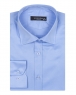 Luxury Long Sleeved Plain Classic Mens Shirt SL 1050-B - Thumbnail