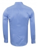 Luxury Long Sleeved Plain Classic Mens Shirt SL 1050-B - Thumbnail