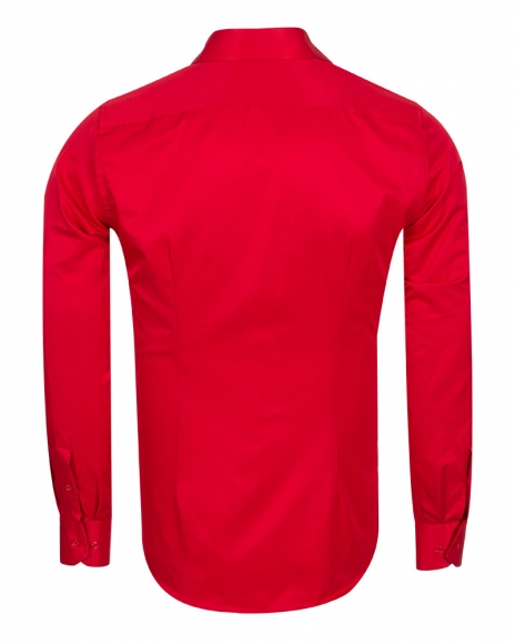 Luxury Long Sleeved Plain Classic Mens Shirt SL 1050-B