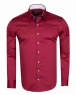 Luxury Long Sleeved Plain Colorful Mens Shirt SL 571 - Thumbnail