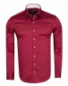 Luxury Long Sleeved Plain Colorful Mens Shirt SL 571 - Thumbnail