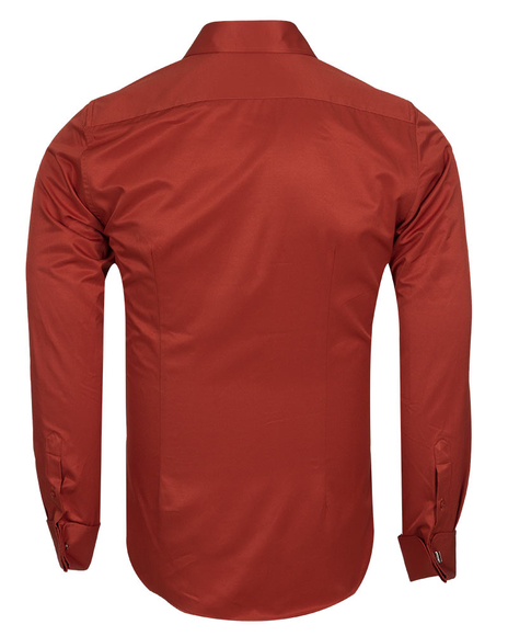 FRANCO GILBERTO - Luxury Long Sleeved Plain Colorful Mens Shirt SL 571 (1)
