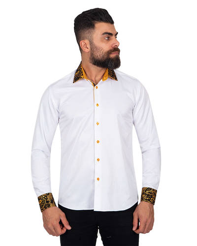 MAKROM - Luxury Makrom Long Sleeved Mens Shirt SL 5410 (Thumbnail - )