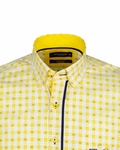 Luxury MAKROM Short Sleeved Check Shirt SS 6049 - Thumbnail