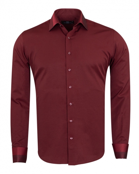 Luxury Mens Long Sleeved Dress Shirt SL 6745