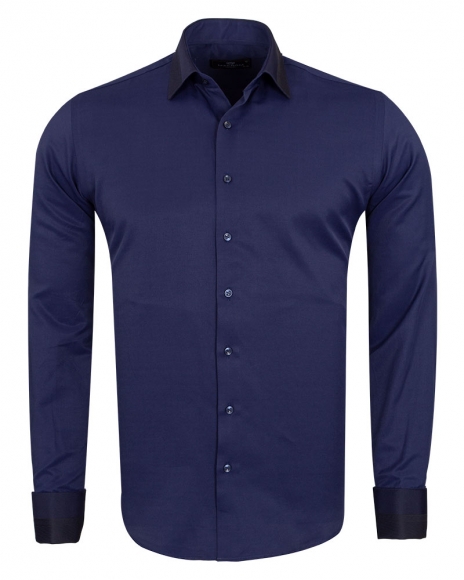 Luxury Mens Long Sleeved Dress Shirt SL 6745