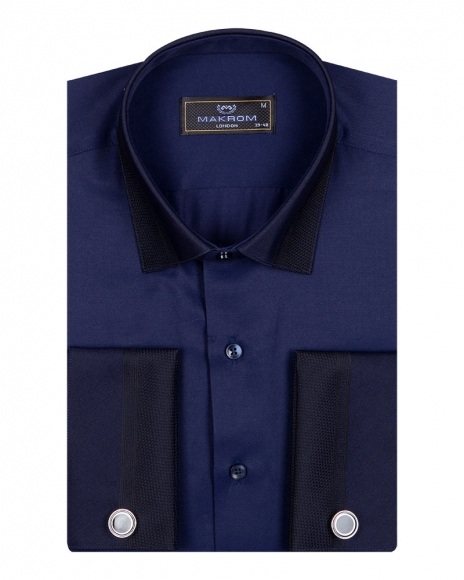 Luxury Mens Long Sleeved Dress Shirt SL 6745