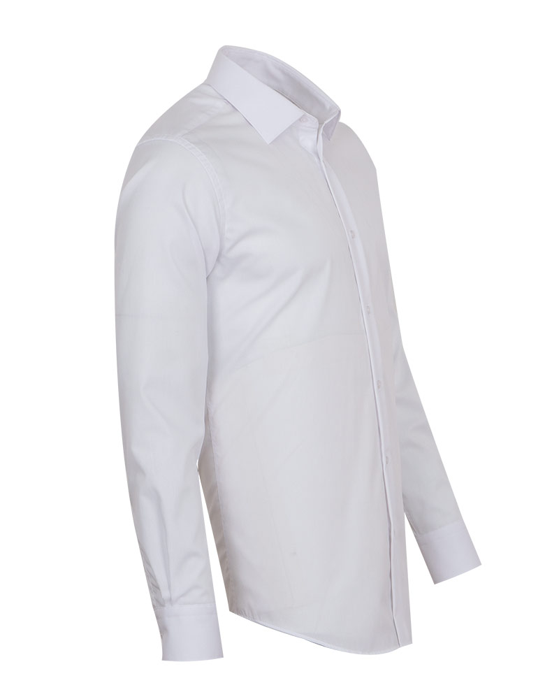 Luxury Mens Plain Long Sleeved Cotton Shirt SL 7121