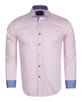Luxury Multicolored Buttons Long Sleeved Plain Dress Mens Shirt SL 5311 - Thumbnail