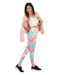 Luxury Multicolored High Waist Leggings TY 005 - Thumbnail