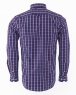 Luxury Oscar Banks Check Classical Long Sleeved Mens Shirt SL 5844 - Thumbnail