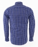 Luxury Oscar Banks Check Classical Long Sleeved Mens Shirt SL 5844 - Thumbnail