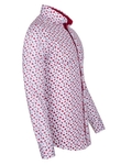 Luxury Oscar Banks Cotton Printed Long Sleeved Shirt SL 6098 - Thumbnail