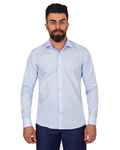 Luxury Oscar Banks Pure Cotton Mens Shirt SL 6898 - Thumbnail