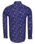 Luxury Paisley Printed Long Sleeved Mens Shirt SL 6306 - Thumbnail