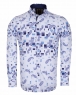 Luxury Paisley Printed Long Sleeved Mens Shirt SL 6385 - Thumbnail