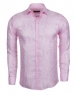 Luxury Paisley Printed Satin Long Sleeved Mens Shirt SL 446 - Thumbnail