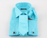 Luxury Paisley Printed Satin Long Sleeved Mens Shirt SL 446 - Thumbnail