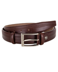 Luxury Patterned Leather Belt B 24 - Thumbnail