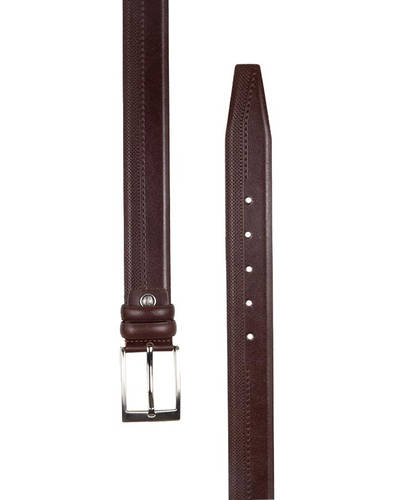Luxury Patterned Leather Belt B 24