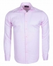 Luxury Plain Double Cuff Long sleeved Men Dress Mens Shirt SL 6144 - Thumbnail