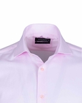 Luxury Plain Double Cuff Long sleeved Men Dress Mens Shirt SL 6144 - Thumbnail