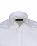 Luxury Plain Double Cuff Long Sleeved Mens Shirt SL 1045-B - Thumbnail