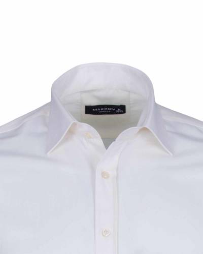 Luxury Plain Double Cuff Long Sleeved Mens Shirt SL 1045-B