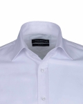 Luxury Plain Double Cuff Long Sleeved Mens Shirt SL 1045-C - Thumbnail