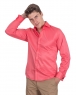 Luxury Plain Double Cuff Long Sleeved Mens Shirt SL 1045-D - Thumbnail