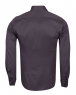 Luxury Plain Double Cuff Long Sleeved Mens Shirt SL 1045-F - Thumbnail