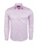 Luxury Plain Double Cuff Long sleeved Mens Shirt SL 6111 - Thumbnail