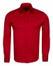 Luxury Plain Double Cuff Long sleeved Mens Shirt SL 6111 - Thumbnail